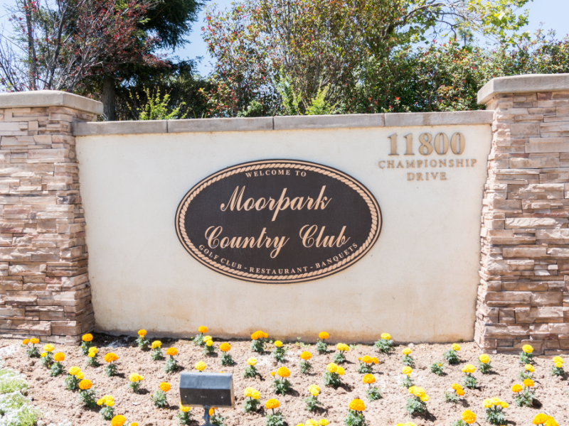 Moorpark cc entrance